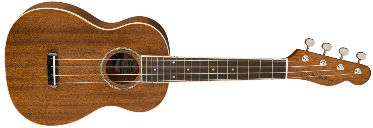 Ukulele Fender Zuma Concert Ukulele, Walnut Fingerboard, Natural 0971630022