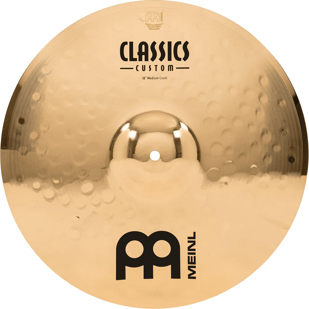 Platillo Meinl Classics Custom De 16 Cc16Mc-B Medium Crash