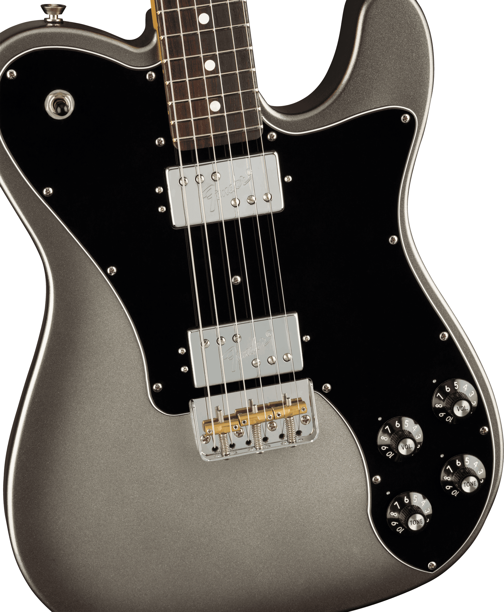 Guitarra Electrica Fender American Professional II Telecaster® Deluxe, diapasón de palisandro, mercurio 0113960755 2