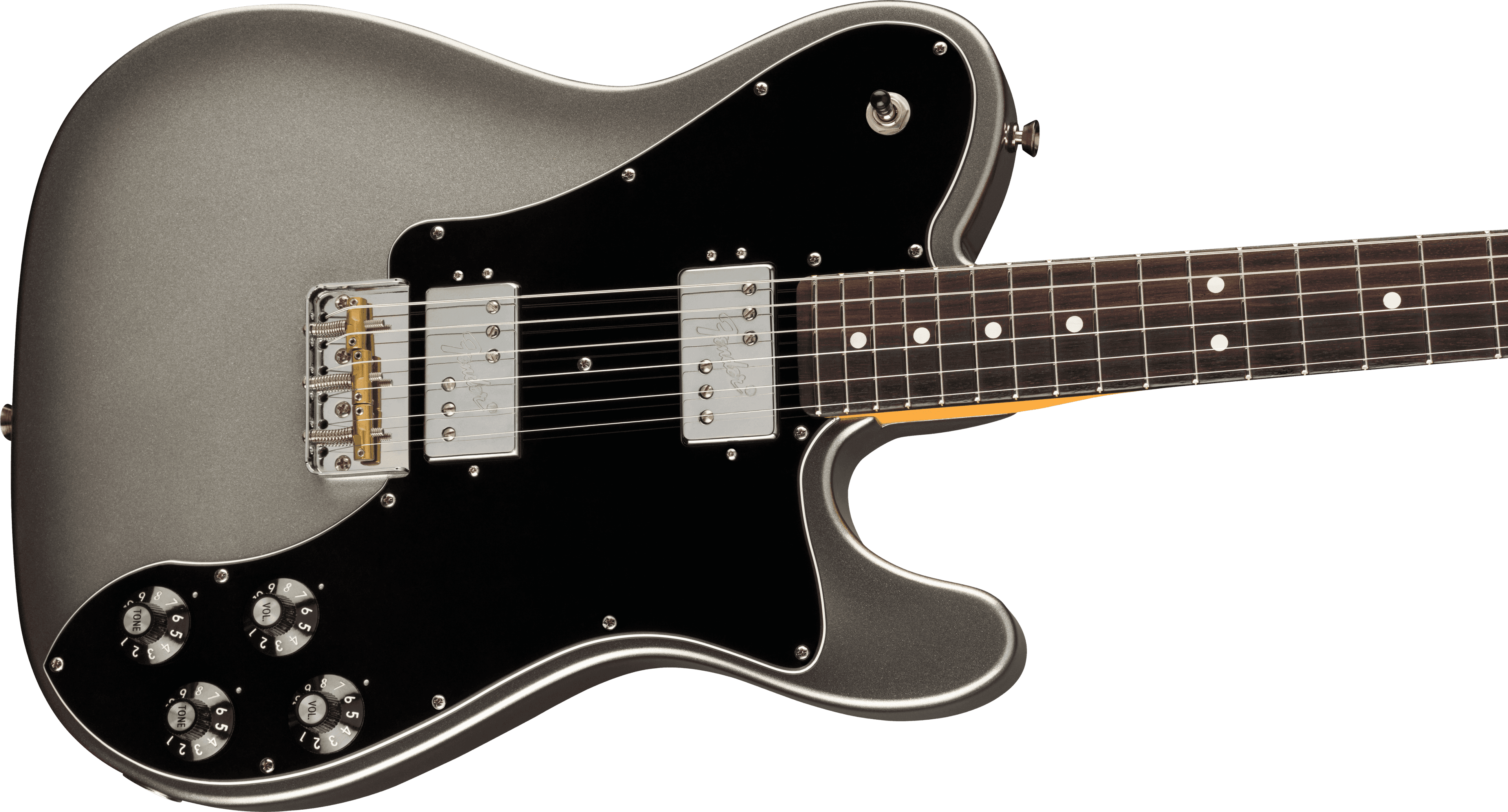 Guitarra Electrica Fender American Professional II Telecaster® Deluxe, diapasón de palisandro, mercurio 0113960755 4