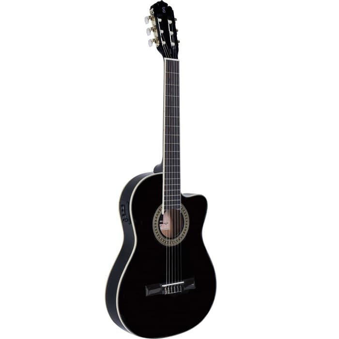 GUITARRA ELECTROACÚSTICA TAGIMA MADRID EQ BK D