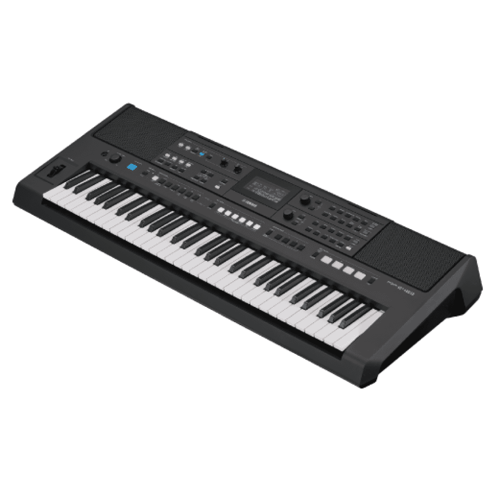 COMBO TECLADO YAMAHA PSR-E483 CON ADAPTADOR + SOPORTE DOBLE "X" + ESTUCHE 2