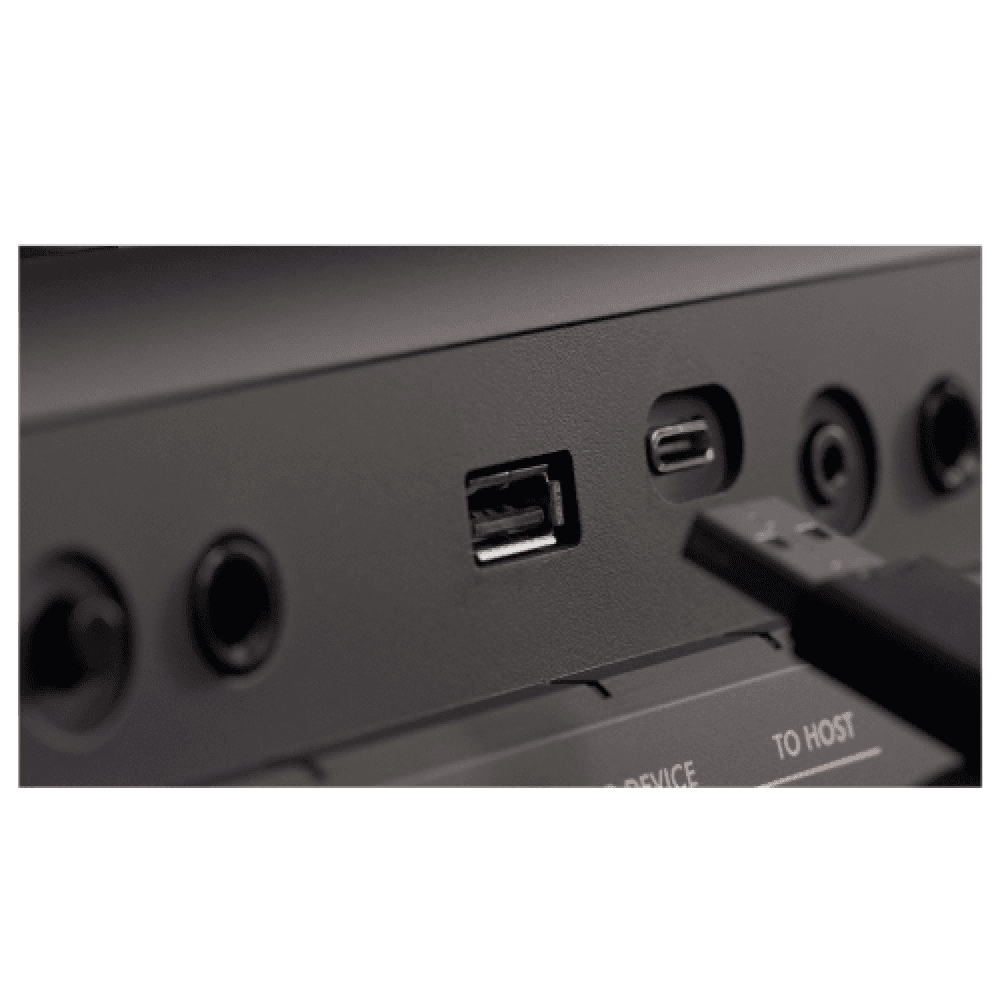 COMBO TECLADO YAMAHA PSR-E483 CON ADAPTADOR + SOPORTE DOBLE "X" + ESTUCHE 5