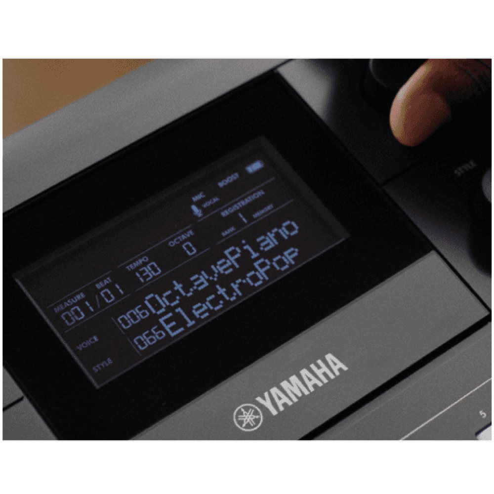 COMBO TECLADO YAMAHA PSR-E483 CON ADAPTADOR + SOPORTE DOBLE "X" + ESTUCHE 9