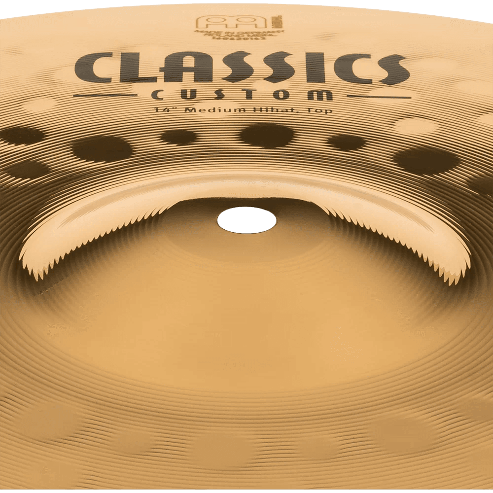 Platillo Meinl Classics Custom De 14 Cc14Mh-B Medium Hit Hat 4
