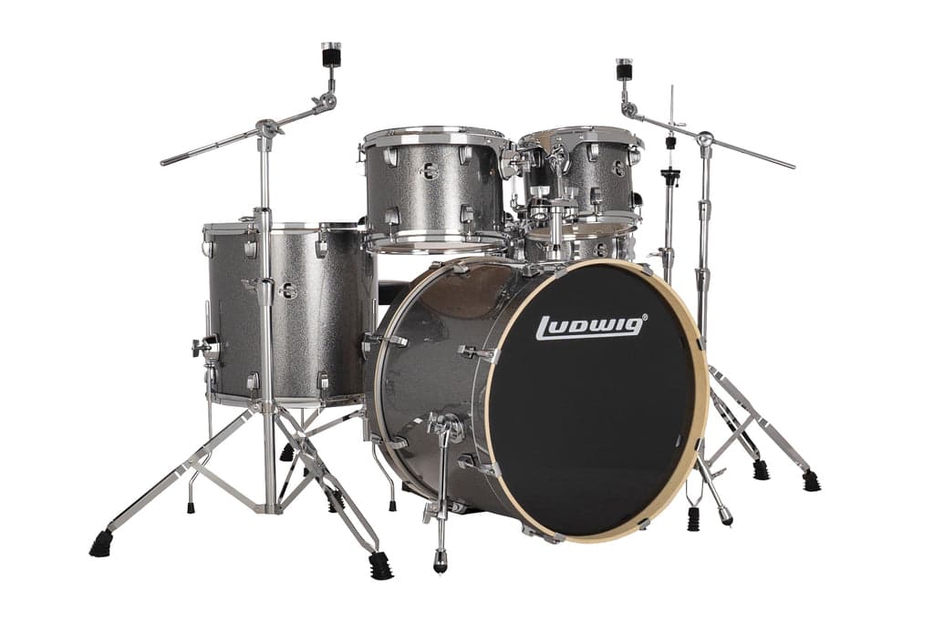 BATERIA LUDWIG ELEMENT EVOLUTION 5 PIEZAS COLOR PLATINIUM LE522028DIR