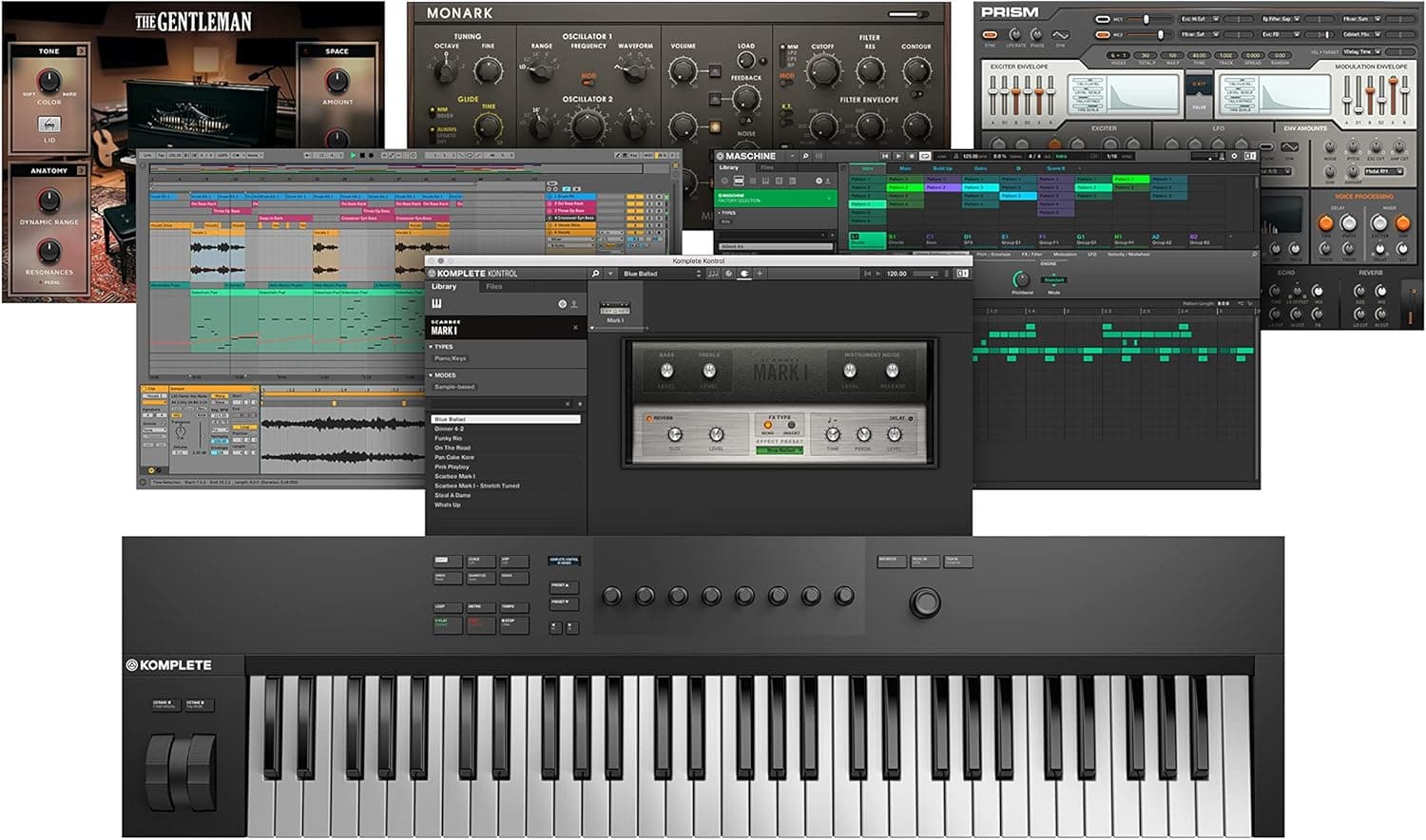 Controlador Native Komplete Kontrol A61 5