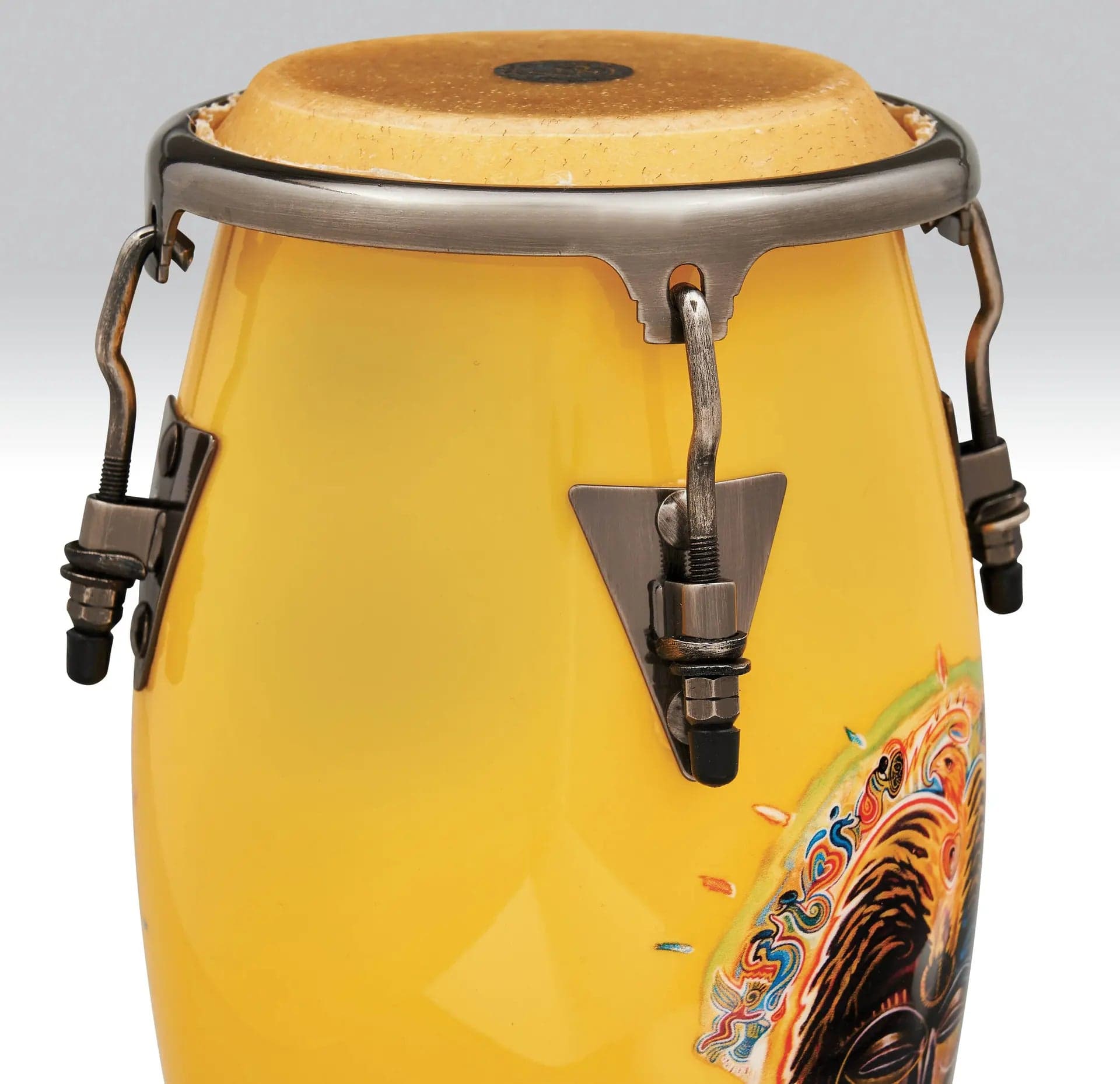 CONGA LP MINI 4 1/2 SANTANA AFRICA YLW LPM197-SAS 4