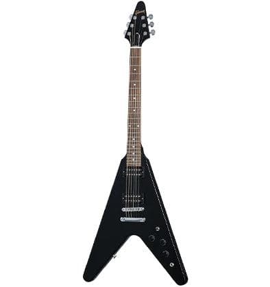 Guitarra Electrica Gibson DSVE00EBCH1 80s Flying V - Ebony