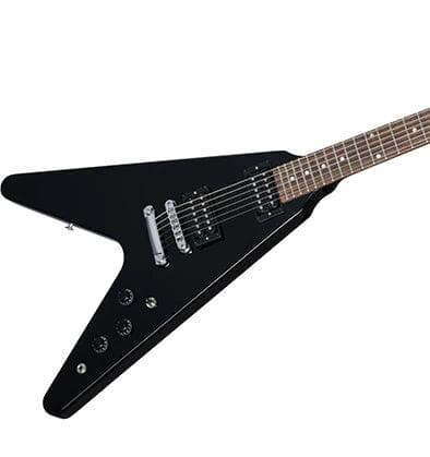 Guitarra Electrica Gibson DSVE00EBCH1 80s Flying V - Ebony 6