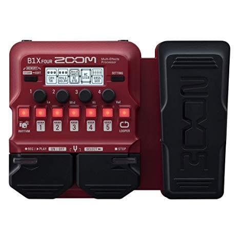 Procesador De Efectos Zoom B1x Four 120g/220ge Bajo