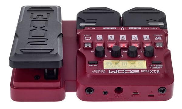 Procesador De Efectos Zoom B1x Four 120g/220ge Bajo 2