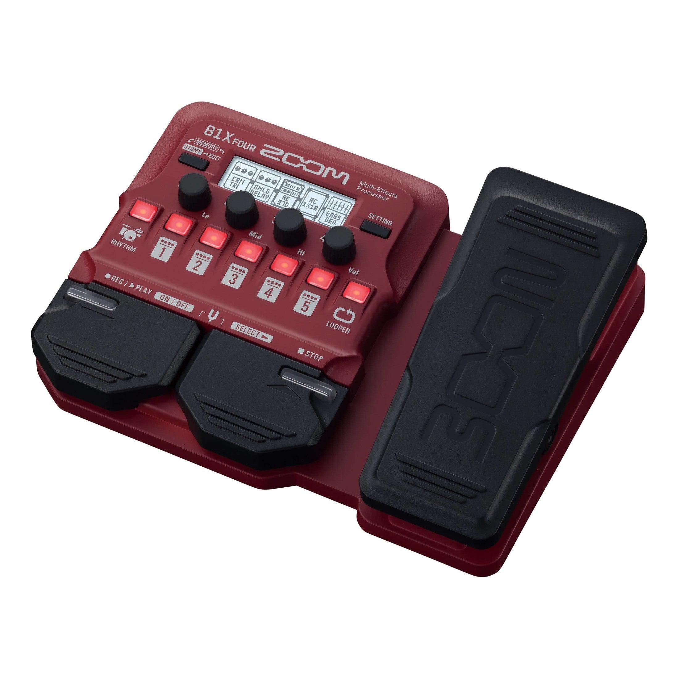 Procesador De Efectos Zoom B1x Four 120g/220ge Bajo 3