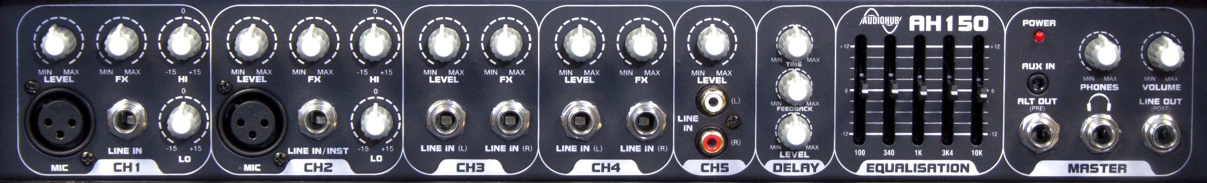 Amplificador Laney Ah 150 Para Teclado 3