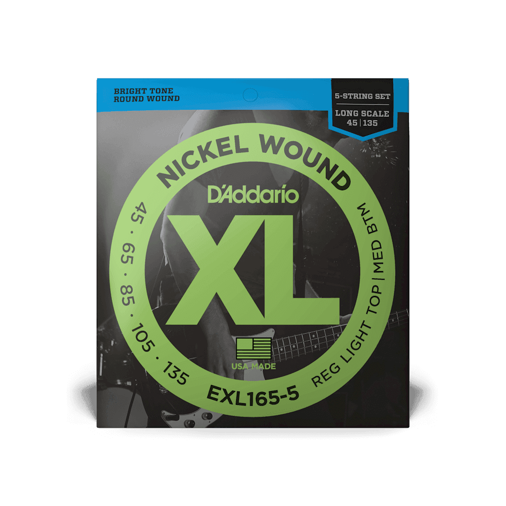 Encordado D Addario Bajo Exl165-5 45-135