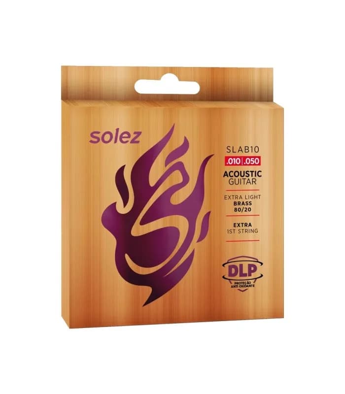 ENCORDADO SOLEZ  ACÚSTICA ACERO SLAB10