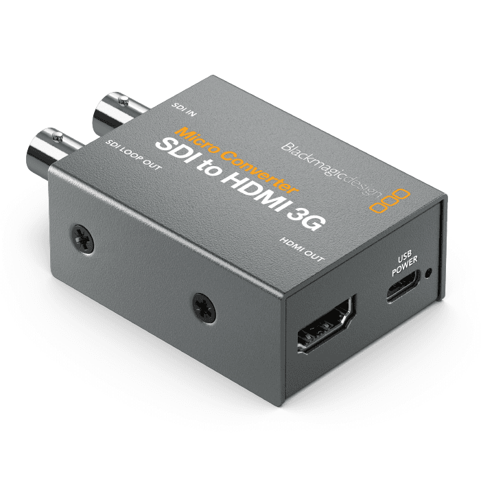 CONVERTIDOR BLACKMAGIC MICRO CONVERTER SDI TO HDMI 3G PSU 3