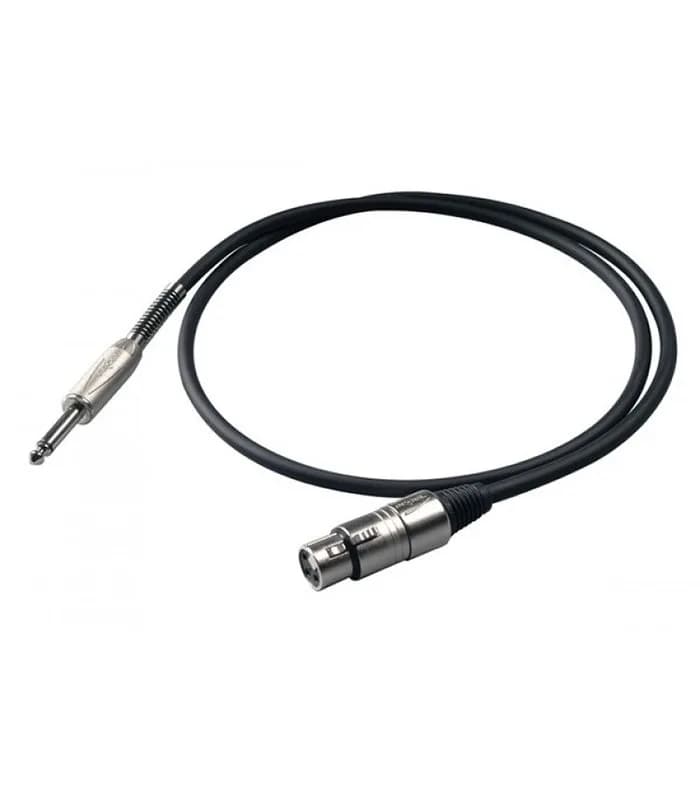 EXTENSIÓN BULK200LU3 DE 3 METROS DE PLUG MONO A XLR HEMBRA 1