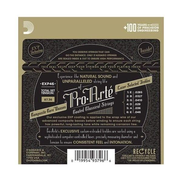 Encordado D Addario Guitarra Acustica Exp46 Tension Alta 3
