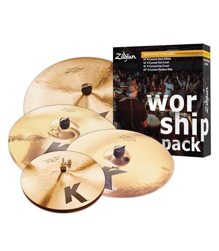 SET DE PLATILLOS ZILDJIAN KC0801W CUSTOM 1