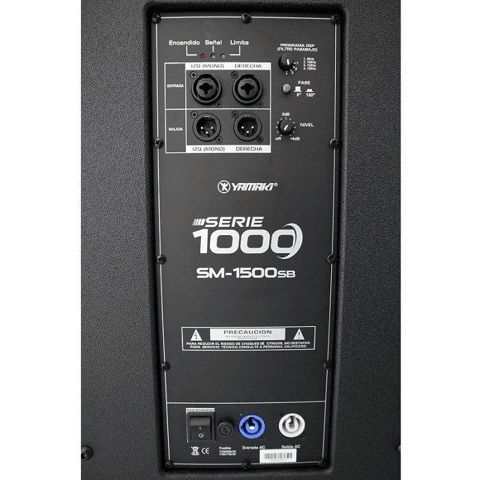 SUB BAJO ACTIVO SM1500SB YAMAKI DE 1000W 3