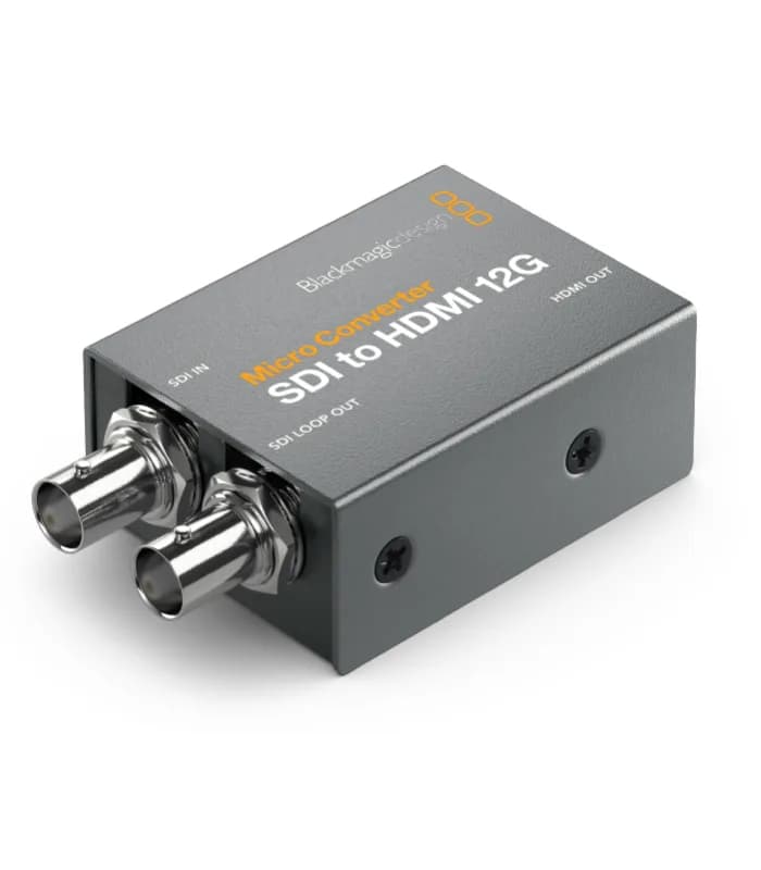 CONVERTIDOR BLACKMAGIC MICRO CONVERTER SDI TO HDMI 12G PSU 2