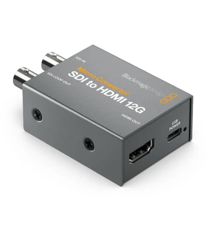 CONVERTIDOR BLACKMAGIC MICRO CONVERTER SDI TO HDMI 12G PSU 3