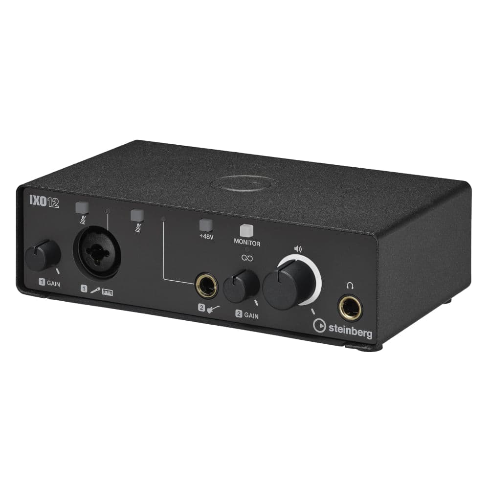 INTERFAZ DE AUDIO STEINBERG IXO12 NEGRO