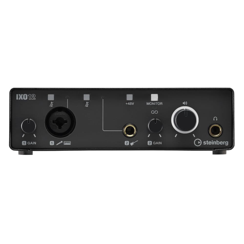 INTERFAZ DE AUDIO STEINBERG IXO12 NEGRO 2