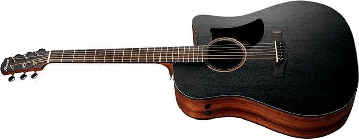 Guitarra Electroacustica Ibanez Advanced Acoustic Aad190ce-weathered Black Open Pore 2
