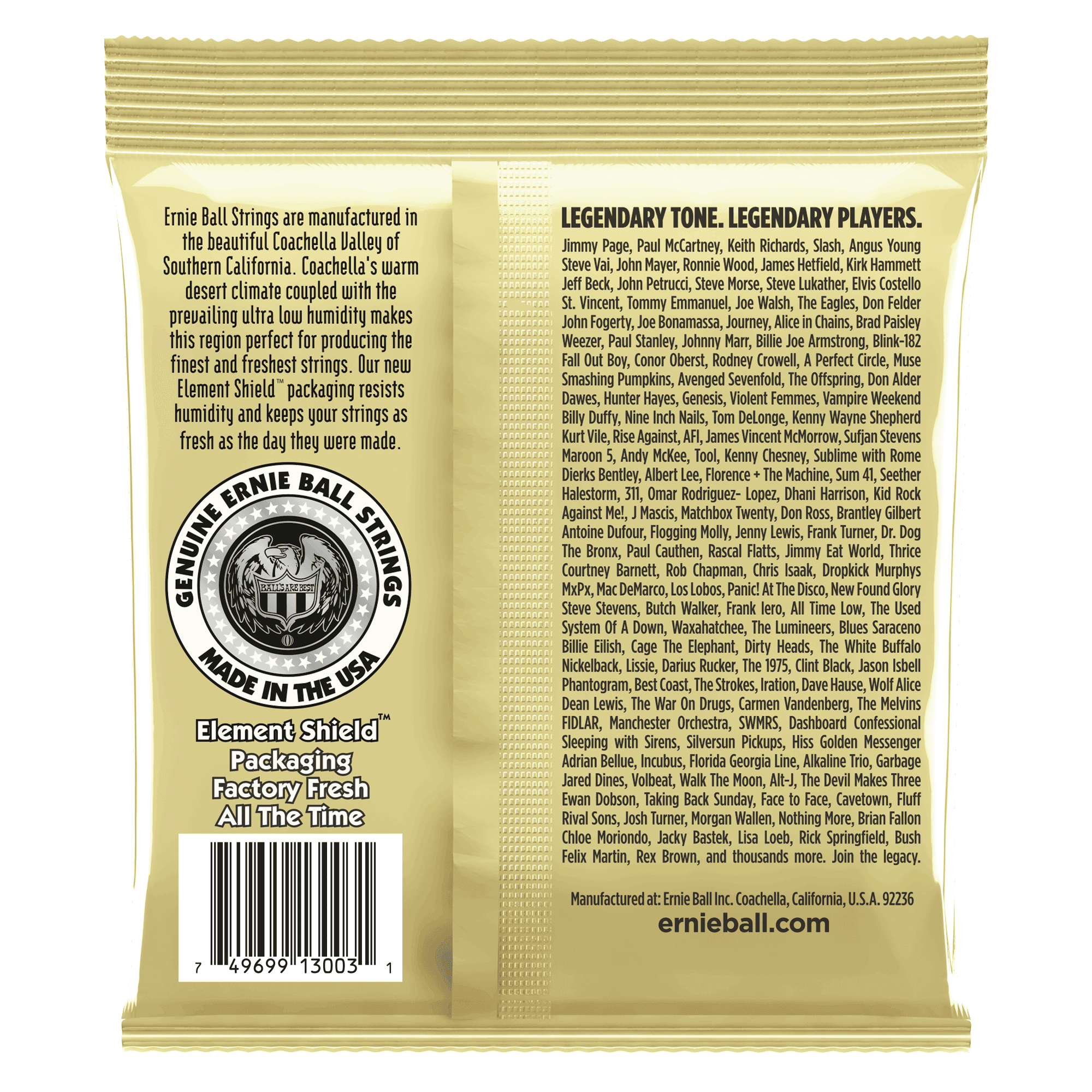 Encordado Ernie Ball Guitarra Acustica 3003 12-54 x3 2