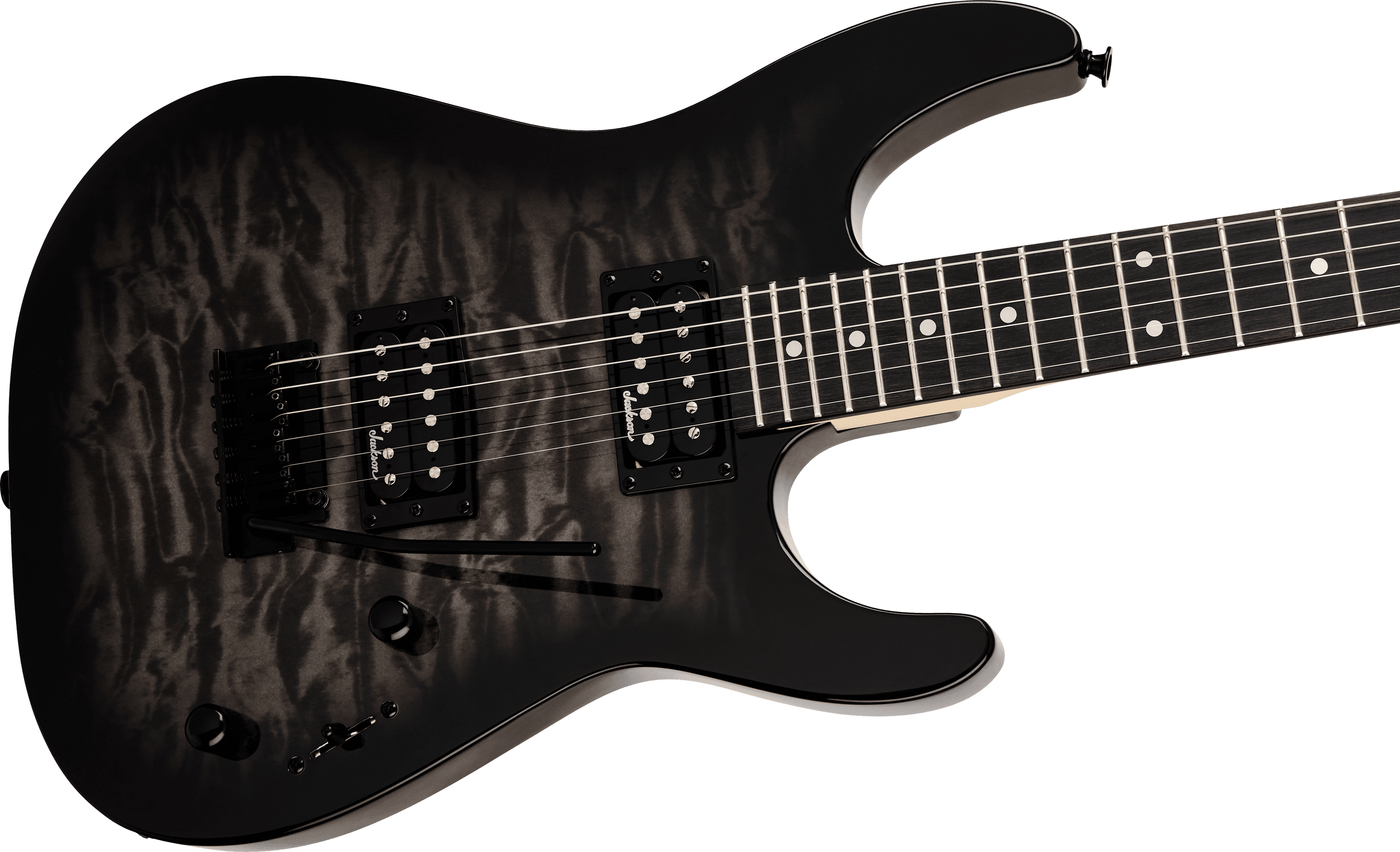 Guitarra Electrica Jackson Js11Q Dk, Ah Fb, 22 Fr, Tr Blk 2910121585 3