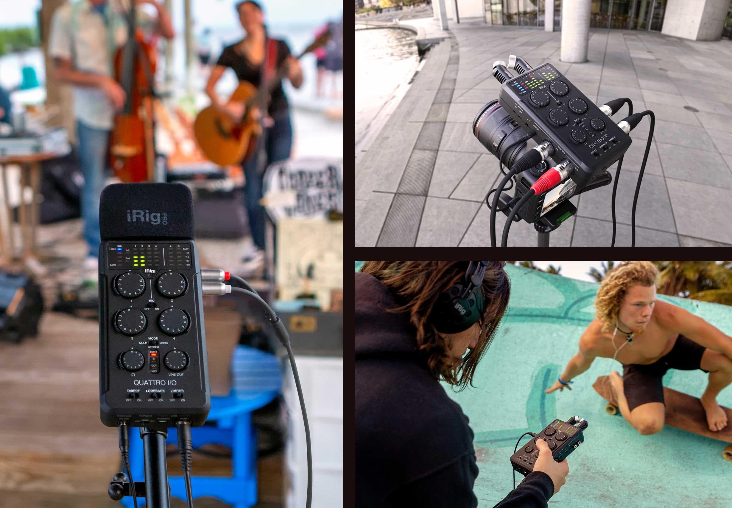 Interfaz Ik Multimedia Irig Pro Quattro I/o 4