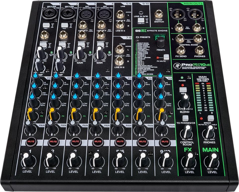 Mezclador Mackie Profx10V3 3