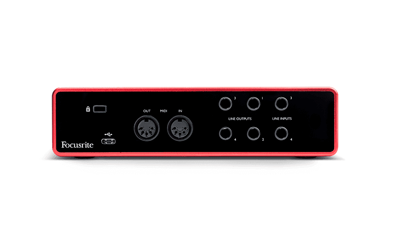 Interfaz Focusrite Scarlett 4i4 Iii Gen 3