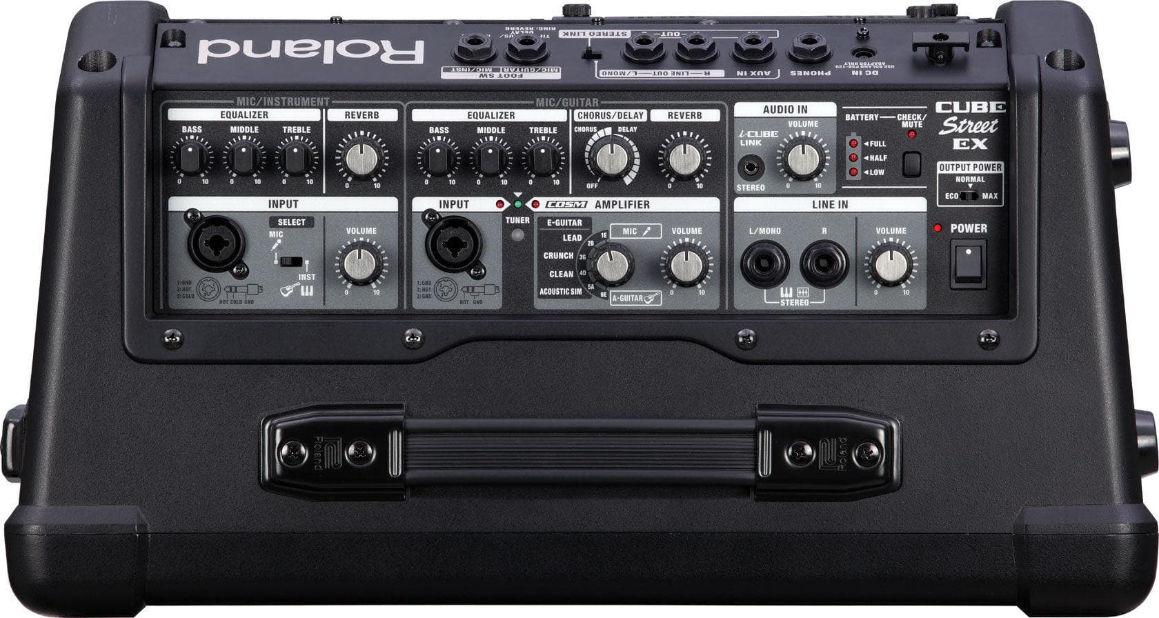 Amplificador Roland Cube Street Ex Para Guitarra Electrica 6
