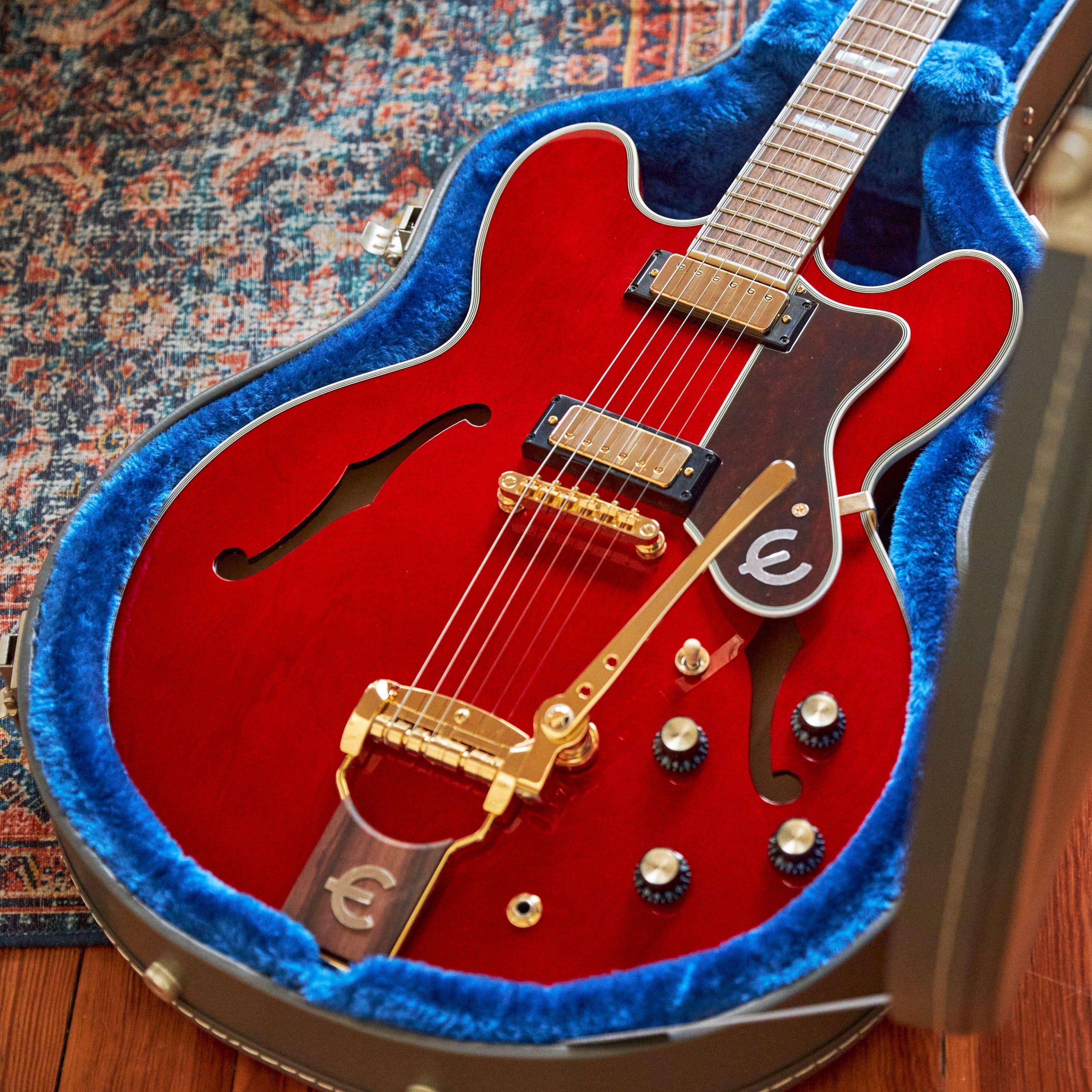 Guitarra Electrica Epiphone EOSHCHGH3 150th Anniversary Sheraton 7
