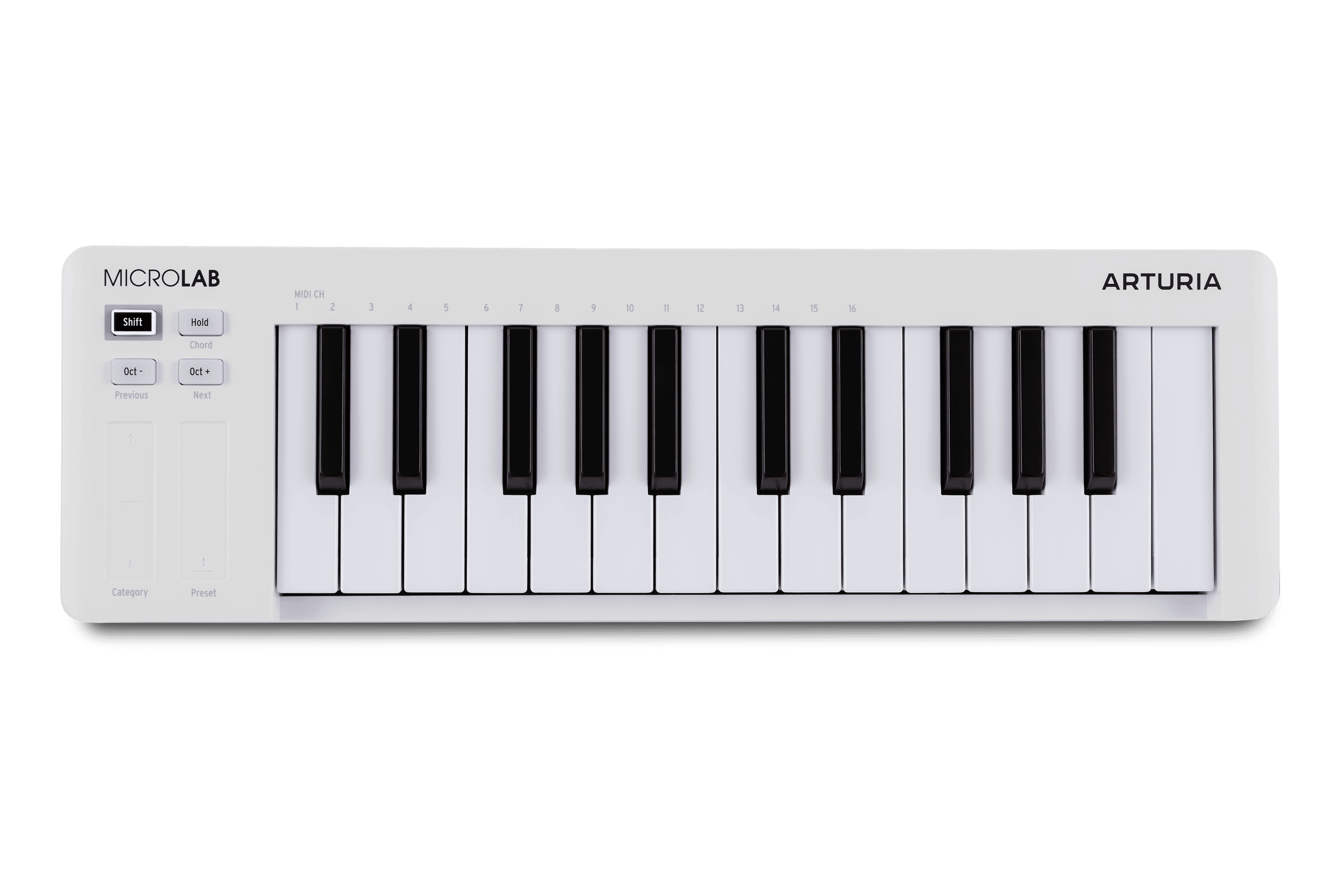 Controlador Arturia Microlab 3 231511 White