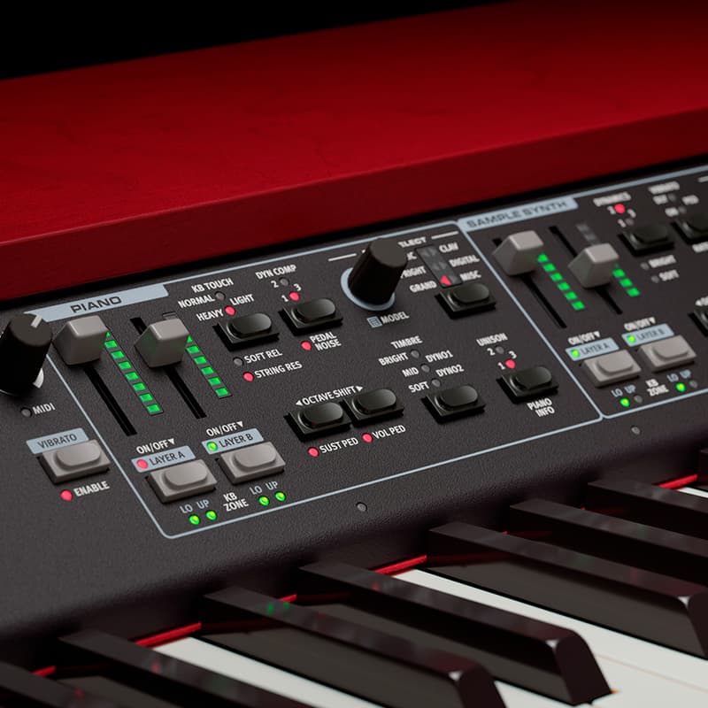 PIANO NORD GRAND 2 88 TECLAS CONTRA PESADAS 5