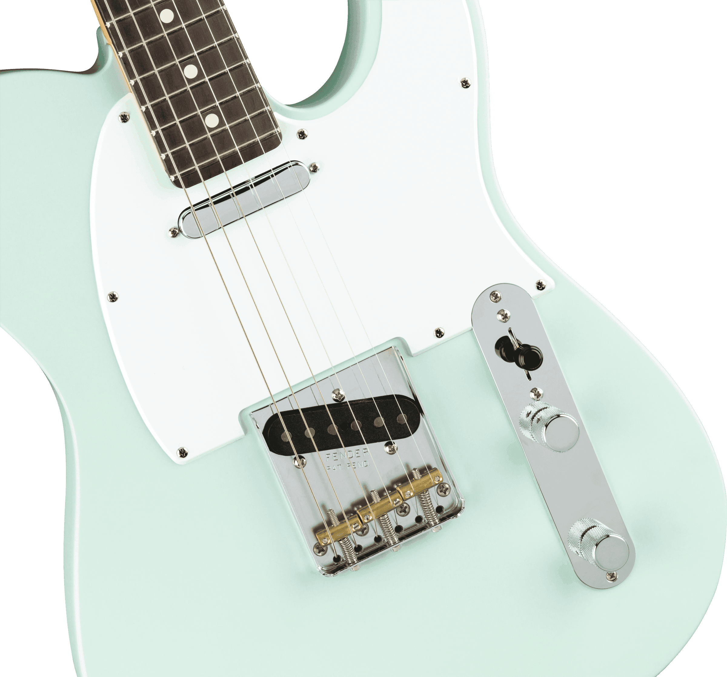Guitarra Electrica Fender American Performer Jazzmaster Azul Sónico Satinado 115110372 2