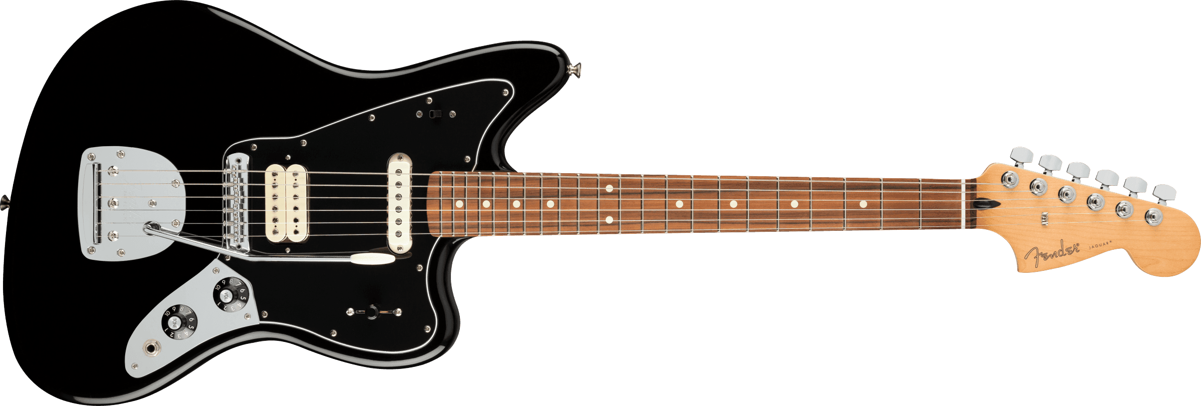 Guitarra Electrica Fender Player Jaguar, Pau Ferro Fingerboard, Black 0146303506