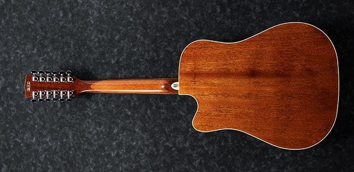 Guitarra Electroacustica Ibanez 12 Cuerdas Pf1512ece Natural High Gloss 5
