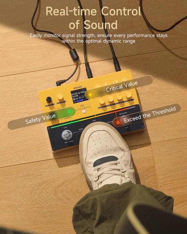 Pedal Donner Ec6928 Ultra Dual 4