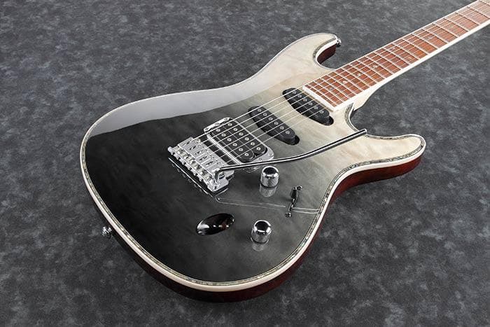 Guitarra Electrica Ibanez Sa360nqm-black Mirage Gradation 2