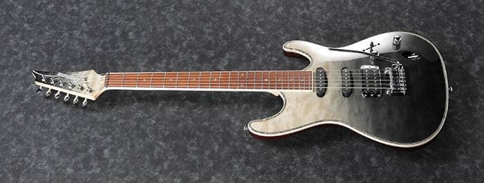 Guitarra Electrica Ibanez Sa360nqm-black Mirage Gradation 4
