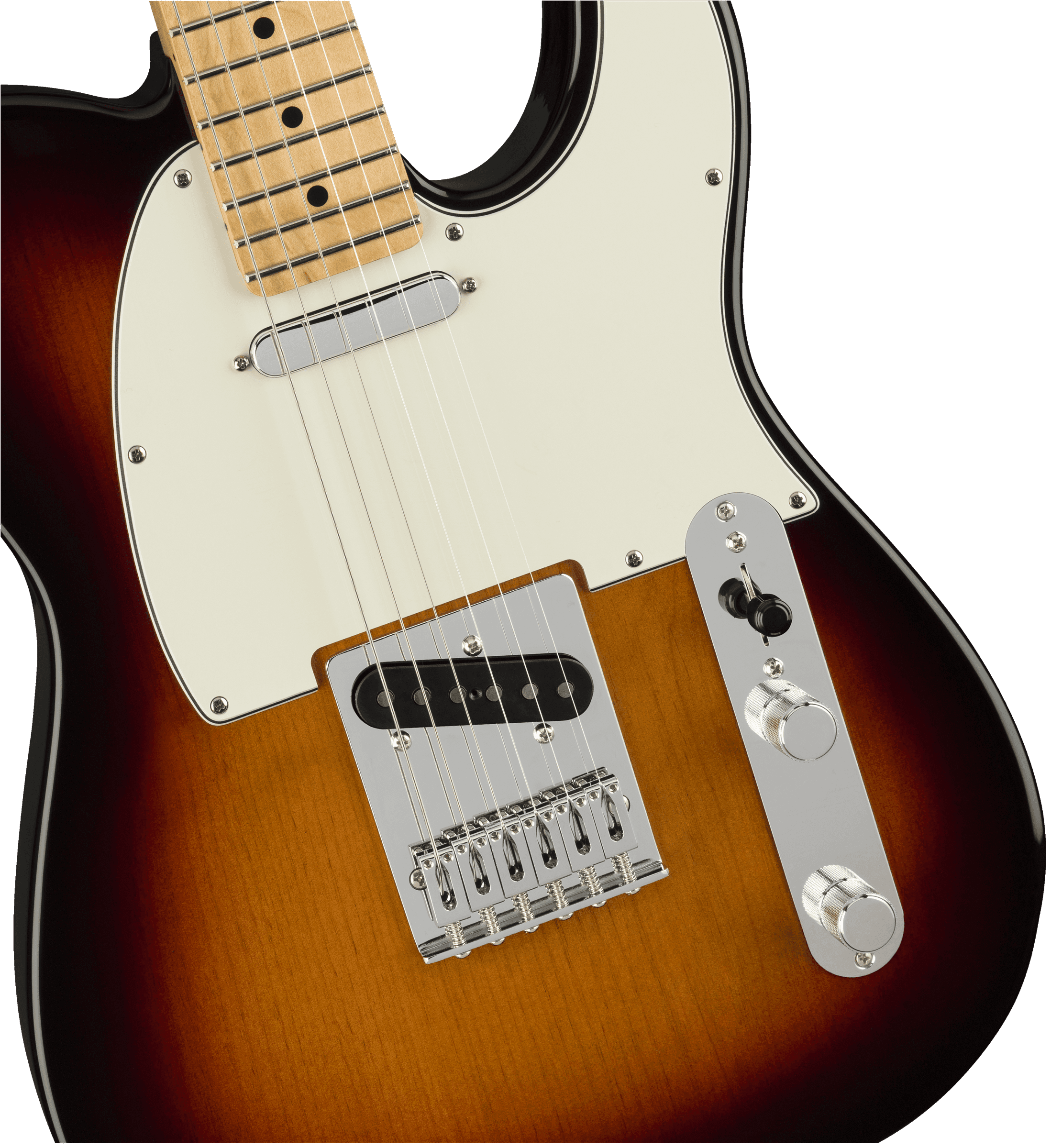 Guitarra Electrica Fender Player Telecaster, Maple Fingerboard, 3-color Sunburst 4