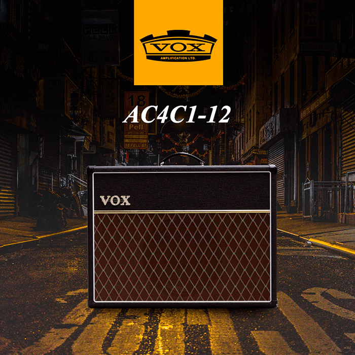 AMPLIFICADOR GUITARRA VOX AC4C1-12 DE 4 WATTS 3