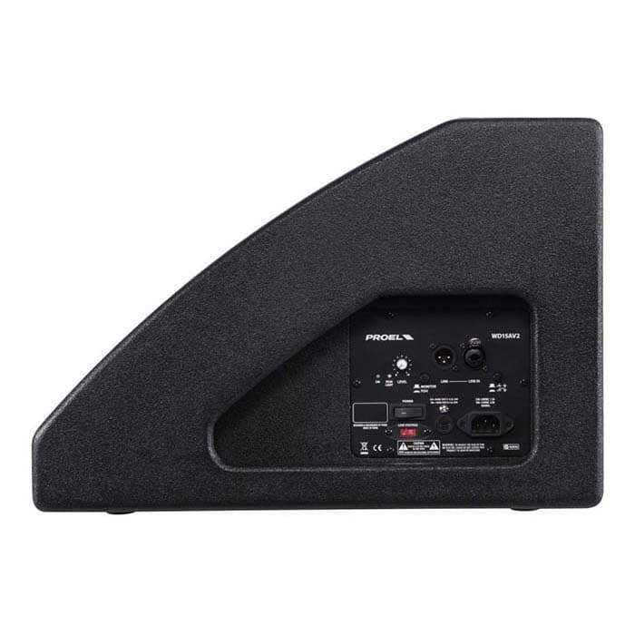 MONITOR DE PISO ACTIVO DE 15" PROEL WD15AV2 2