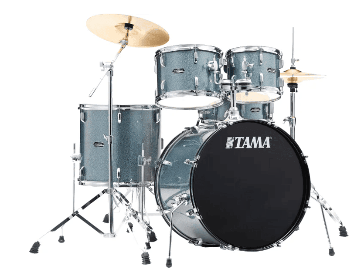 Batería Tama Stagestar ST52H5C-SEM Azul + bases + silla y platillos