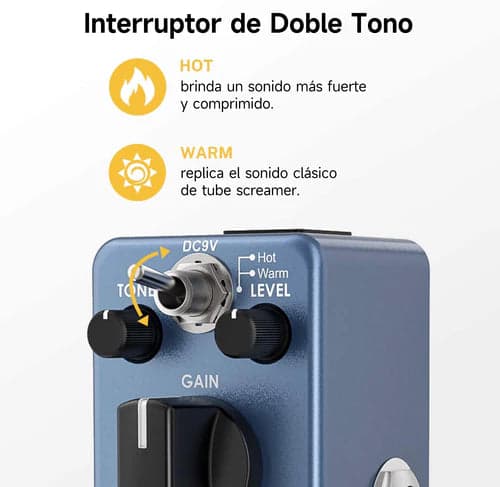 Pedal Donner Ec743 Blues Drive Overdrive 4
